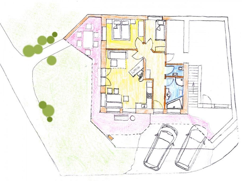 Ferienwohnung Bergblick Filzmoos Værelse billede